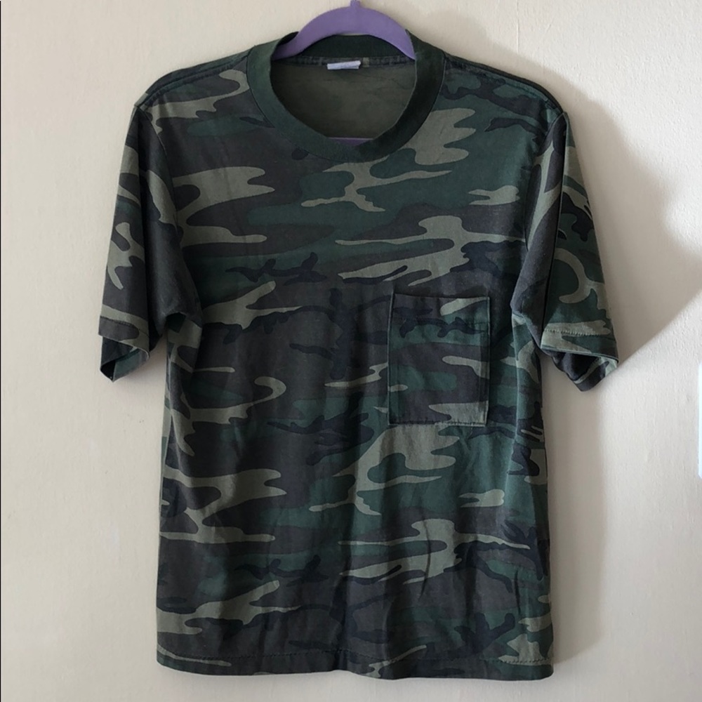Vintage camouflage T-shirt